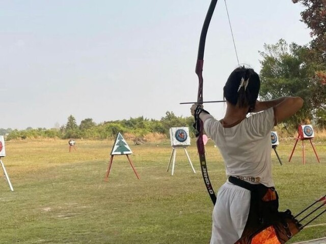 Fazer aula de arco e flecha