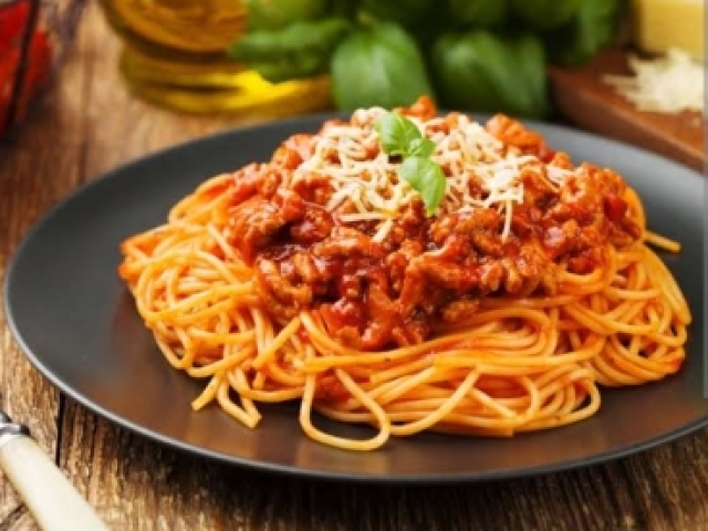 Macarrão com molho de tomate