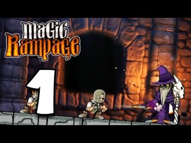 O INÍCIO DE GAMEPLAY #01 | Magic Rampage | Android Gameplay