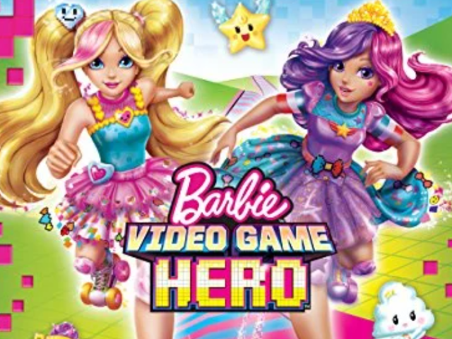 Barbie em um mundo de vídeo game 🎮