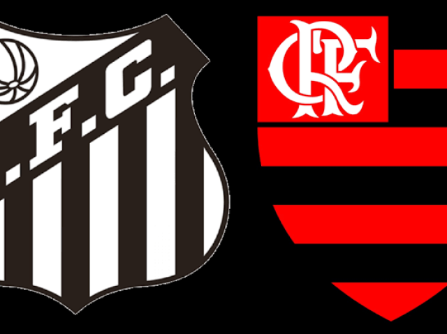 Santos e Flamengo