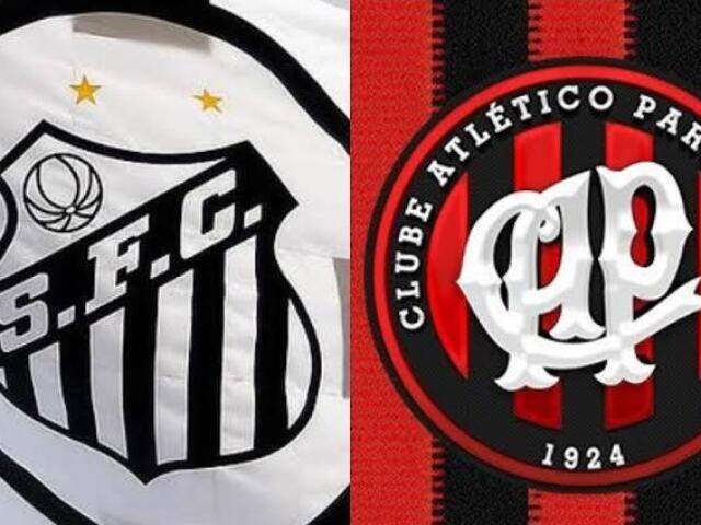 Santos e Atlético Paranaense