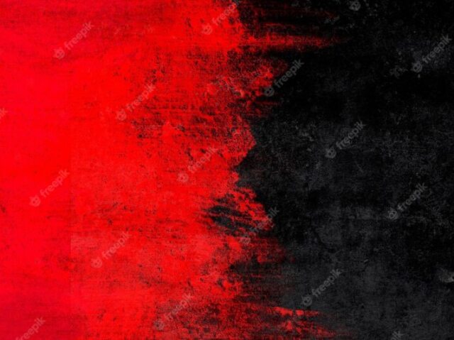 Preto e vermelho