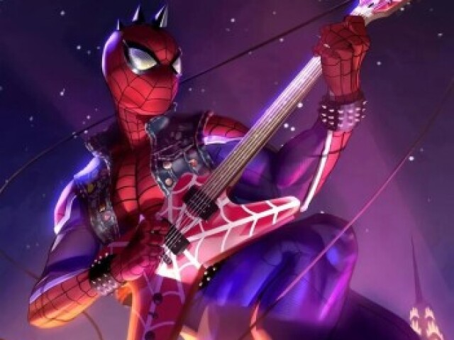 Homen aranha punk