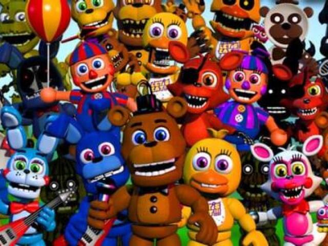 Fnaf World.