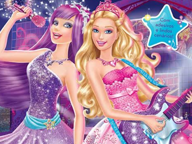 Barbie em a princesa e a popstar💜