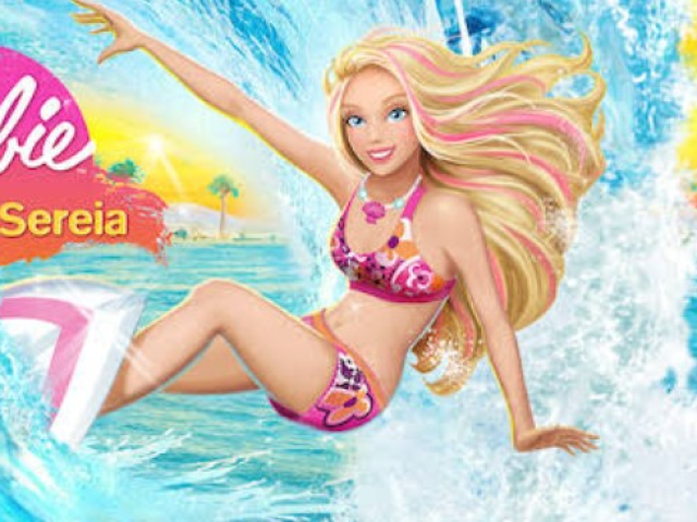 Barbie em vida de sereia🧜🏻♀️