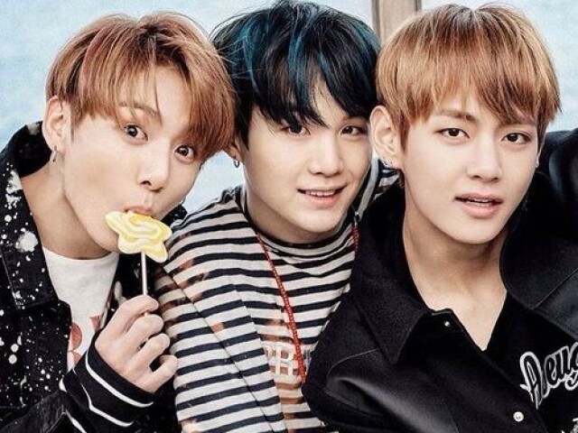 V,JK e Yoongi 💍🙃