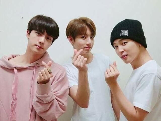Jin,JK e jimin๐๐