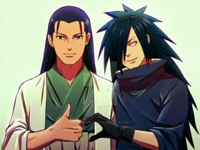 Hashirama Senju e Madara Uchiha