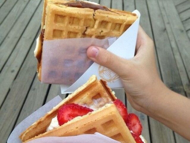 Wafles recheados