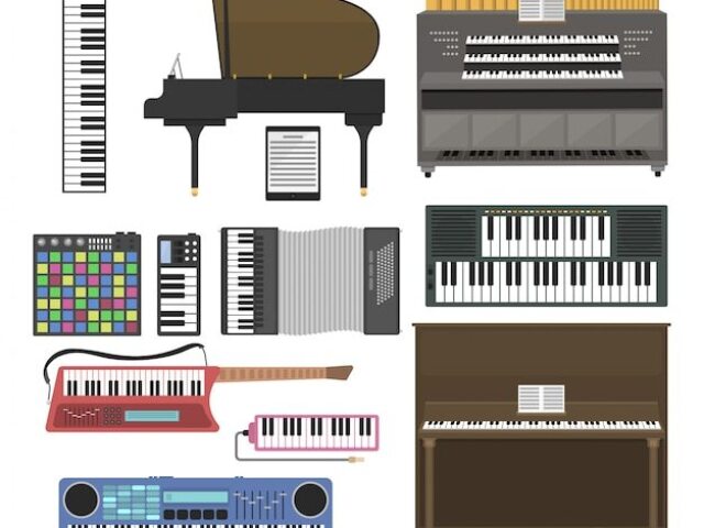 Tocar instrumentos de tecla com corda e ler partitura