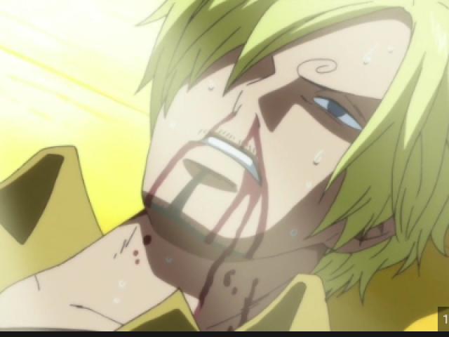 Nao e uma alternaniva e so uma foto do sanji morrendo