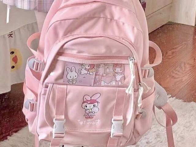 Mochila rosa