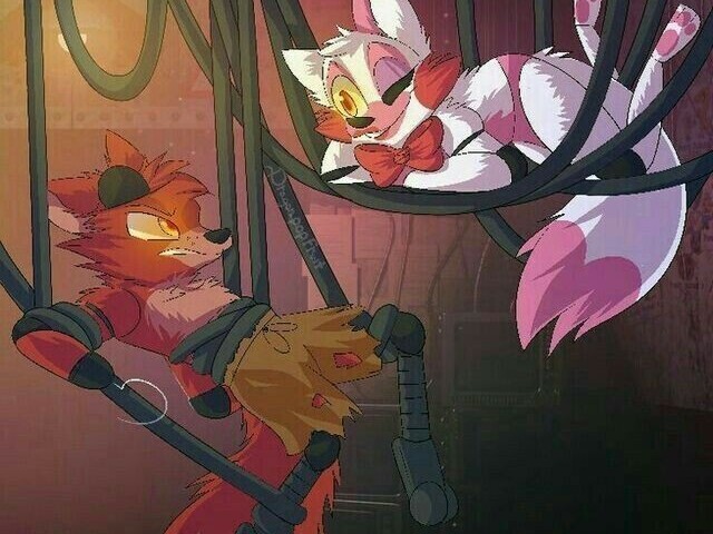 Foxy e Mangle