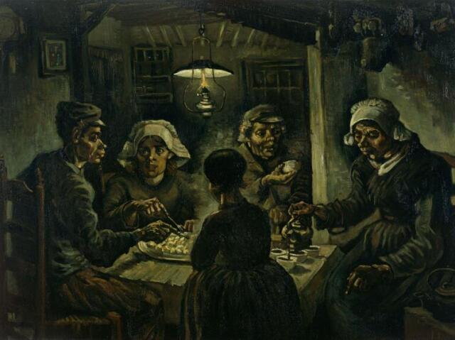 "Os comedores de batata" (1885)