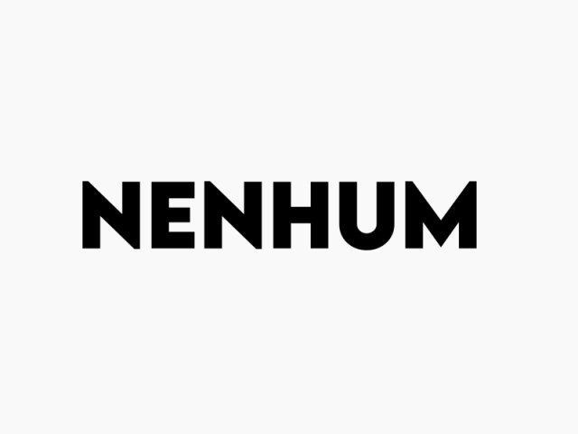 Nenhum..