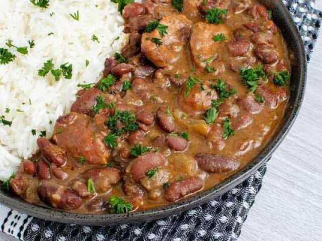 rice and beans