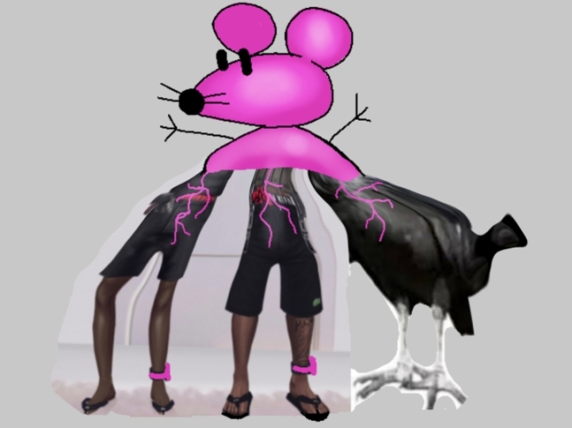 As 3 são da Ratazana Rosa