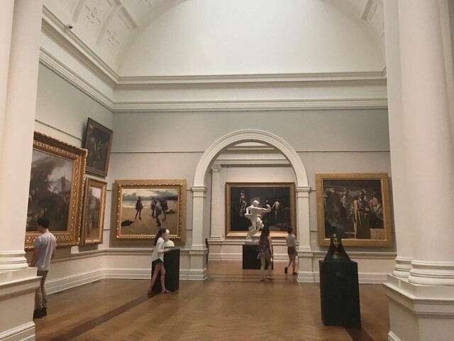 Museu com obras lindas é interessantes