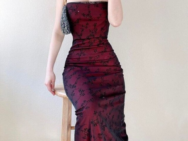 Vestido Marsala, lindo!