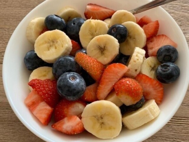 Salada de frutas (Desculpa a imagem cortada)