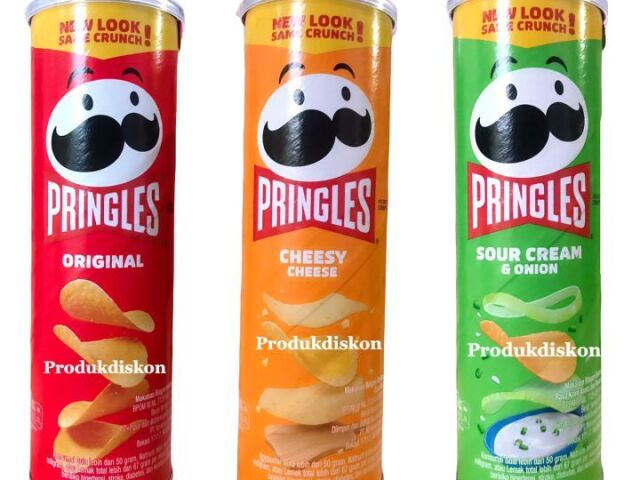 Esses (pringles)
Original , Cheddar , Cebola e Salsa