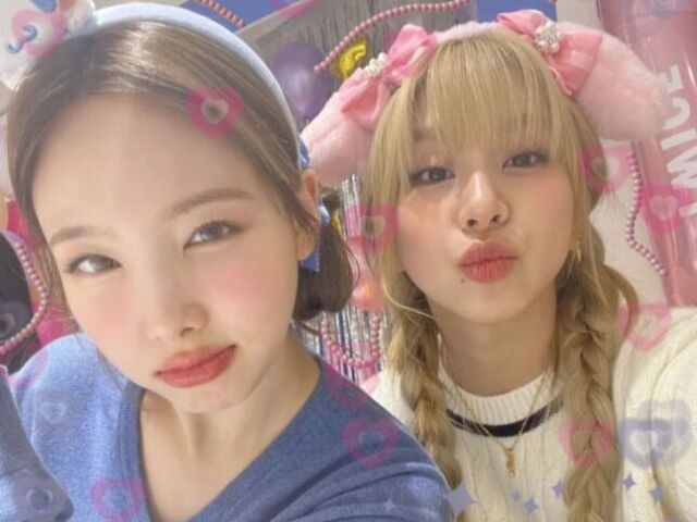 Chaeyoung e nayeon do twice