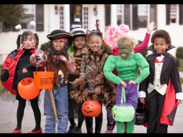 Haloween com seus amigos