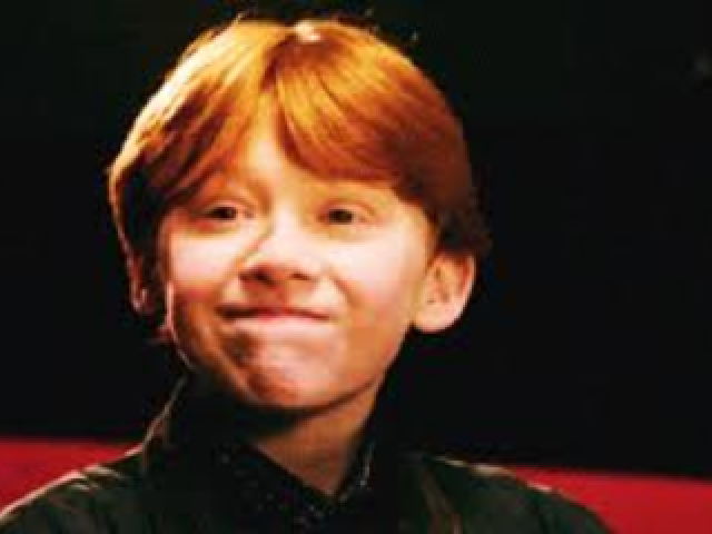 Ron (ou no livro, Rony) Weasley