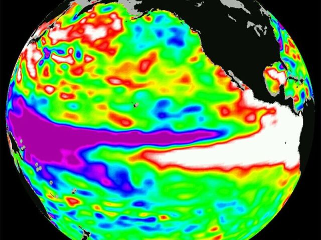 El Niño são alterações significativas na distribuição da temperatura da superfície da água do Oceano Pacífico