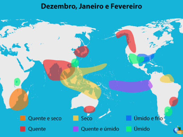 El Niño é a alteração significativa de distribuição de calor e frio incorretamente