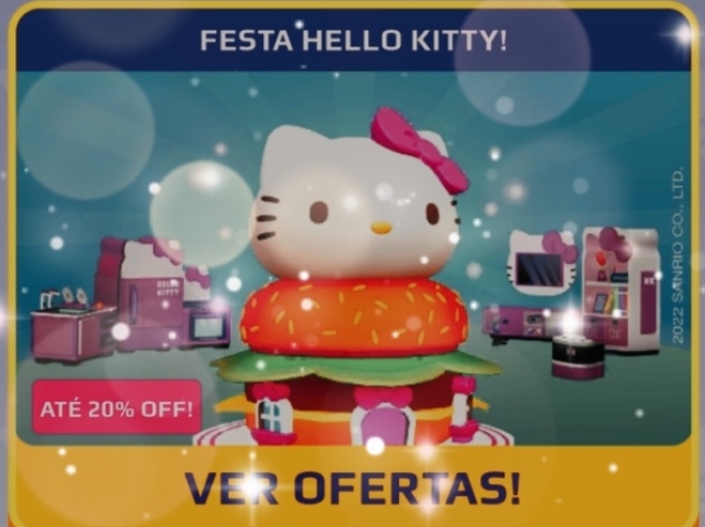 Pacote Festa Hello Kitty