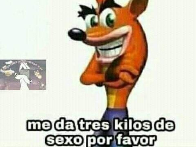 Crash Bandicoot(bom de coito)