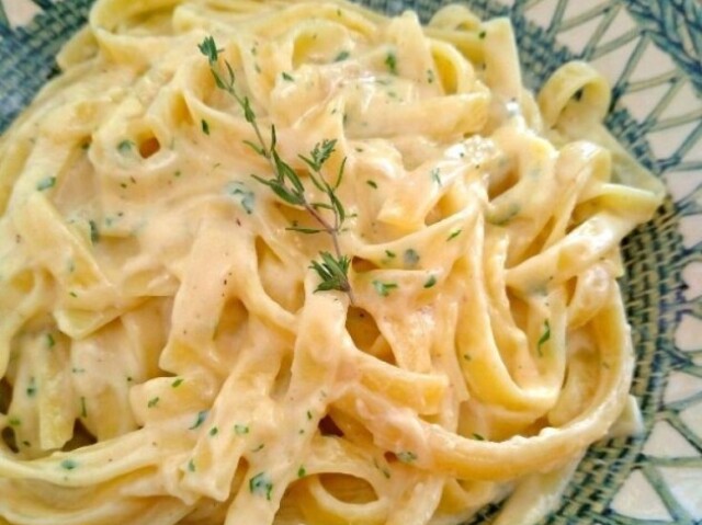 Macarrão com queijo