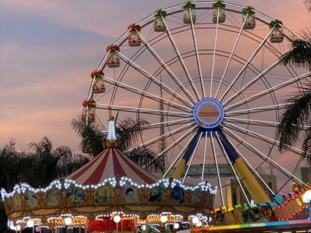 Parque de diversão, interação e risadas o tempo todo!!