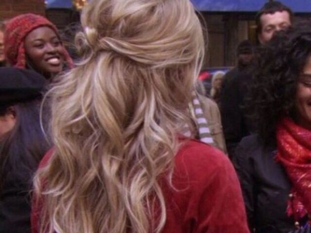 serena van der woodsen hair