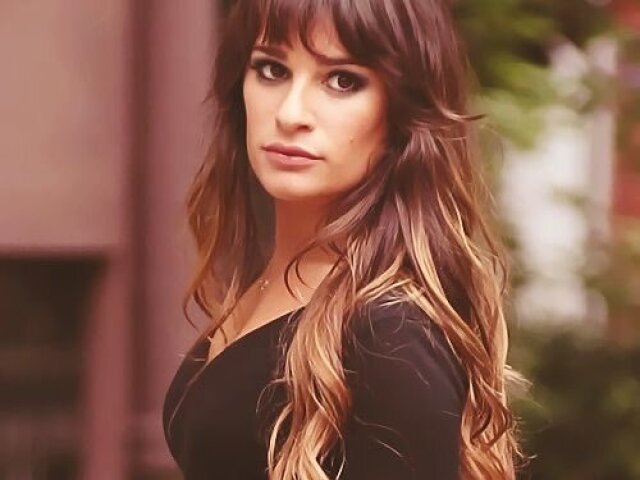 lea michele as rachel berry