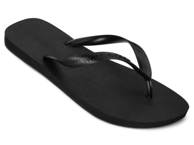 chinelo havaianas masculino preto