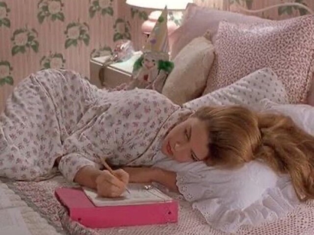Na cama