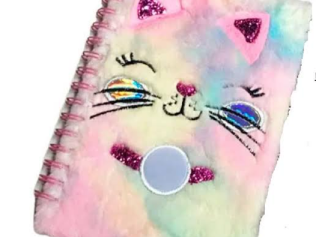 Agenda super fofa de gatinho