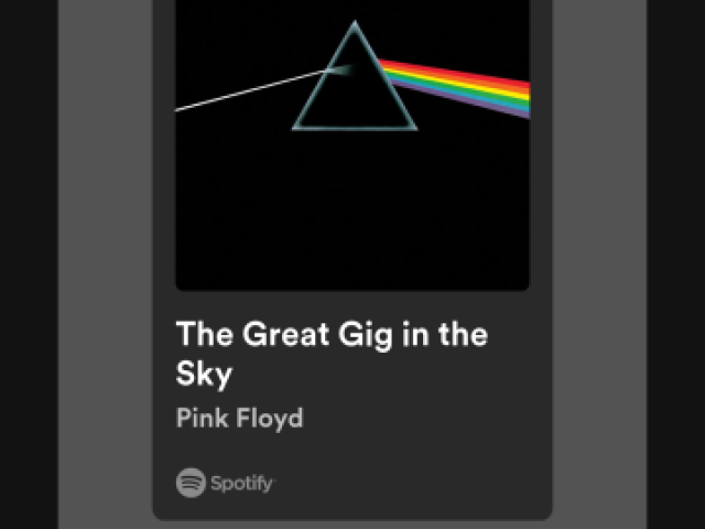 The great Gig in The sky- pink Floyd