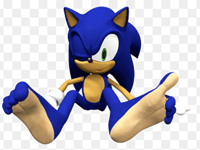 pé do sonic