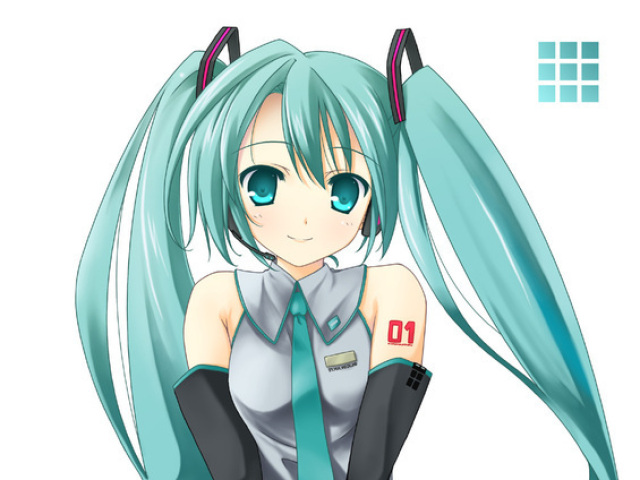 Esse e o modelo da miku e claro!