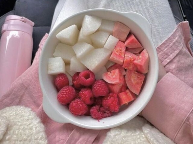 sorvetinho com frutas! 🍧🍉🥥