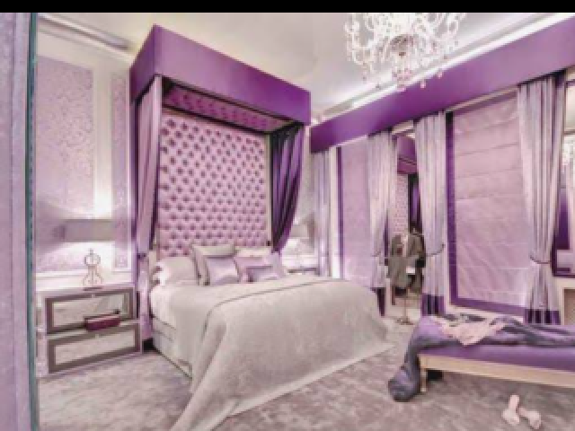 Quarto roxo