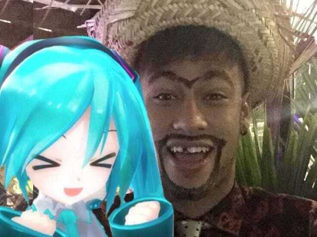 Miku e neymar