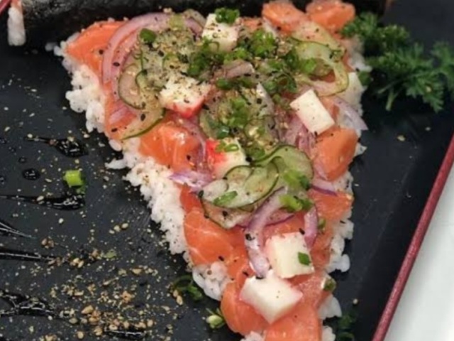 Pizza de sushi