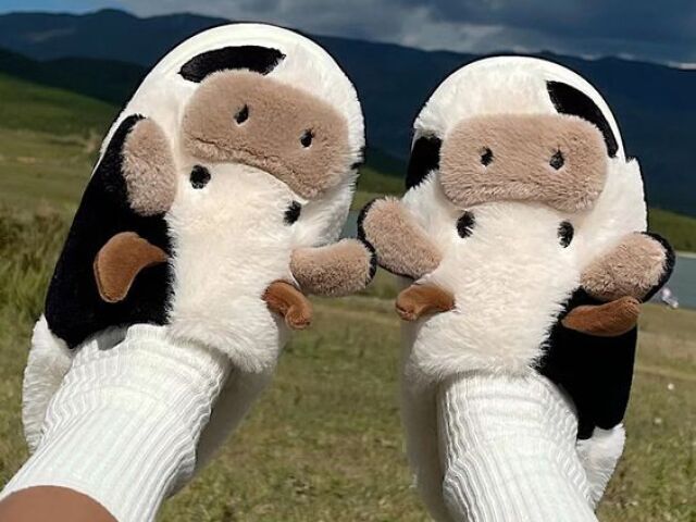 Uma pantufa fofa UwU