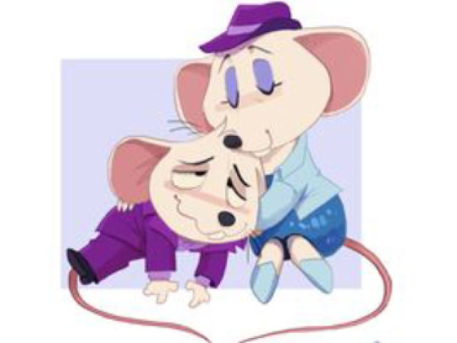 Mike the mouse x Nancy ❤️💙